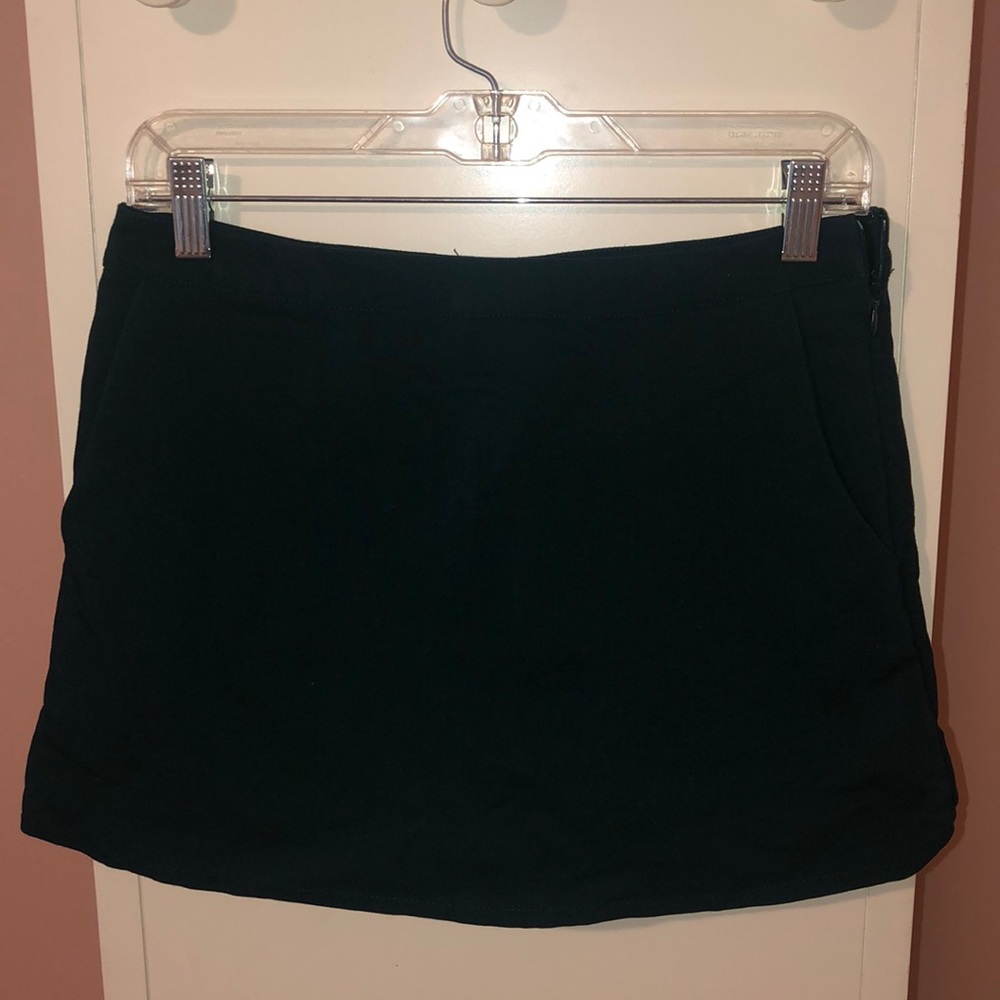 Dark Green Skort